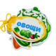 Картонная книжка шнуровка. Овощи. N*9225