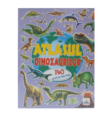 Atlasul dinozaurilor +140 autocolante N*8450