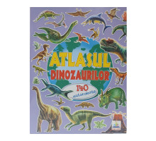 Atlasul dinozaurilor +140 autocolante N*8450
