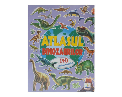 Atlasul dinozaurilor +140 autocolante N*8450