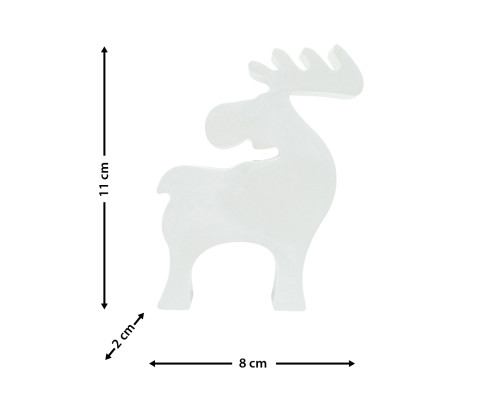 Figurină decorativă „Cerbul 1”, gips, 11*8*2 cm CM*