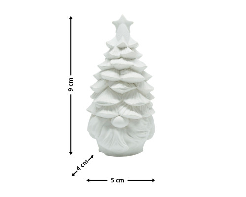 Figurină decorativă „Brad-Рitic”, gips, 10*5*4 cm CM*