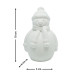 Figurină decorativă „Omuleț de zăpadă”, gips, 10*5*6 cm CM*