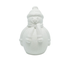 Figurină decorativă „Omuleț de zăpadă”, gips, 10*5*6 cm CM*