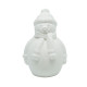 Figurină decorativă „Omuleț de zăpadă”, gips, 10*5*6 cm CM*