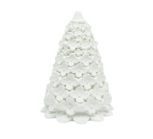 Figurină decorativă „Brad din flori”, gips, 10*8*7 cm CM*