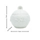 Lădiță decorativă „Glob de Crăciun”, gips, 7*7*7 cm 2 piese CM*