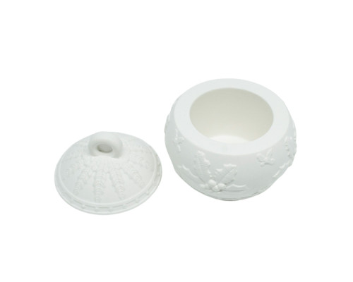 Lădiță decorativă „Glob de Crăciun”, gips, 7*7*7 cm 2 piese CM*