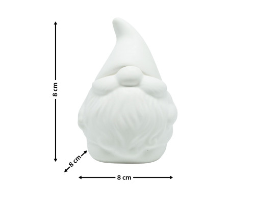 Lădiță decorativă „Pitic”, gips, 12,5*8*8 cm 2 piese CM*