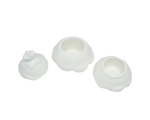 Lădiță decorativă „Brad”, gips, 18*12*12 cm 3 piese CM*