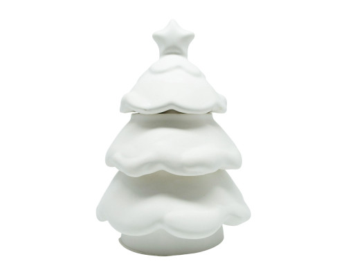 Lădiță decorativă „Brad”, gips, 18*12*12 cm 3 piese CM*