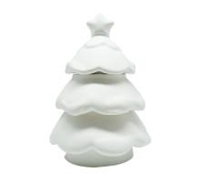 Lădiță decorativă „Brad”, gips, 18*12*12 cm 3 piese CM*