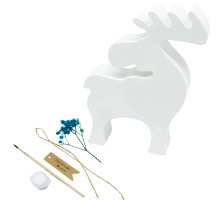 Set creatie „Cerbul 1”, gips, 11*8*2 cm + vopsele si accesorii CM*