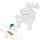 Set creatie „Cerbul 1”, gips, 11*8*2 cm + vopsele si accesorii CM*