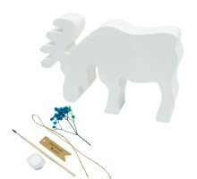 Set creatie „Cerbul 2”, gips, 7.5*11*2 cm + vopsele si accesorii CM*