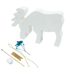 Set creatie „Cerbul 2”, gips, 7.5*11*2 cm + vopsele si accesorii CM*