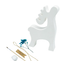 Set creatie „Cerbul 3”, gips, 11,5*7*2 cm + vopsele si accesorii CM*