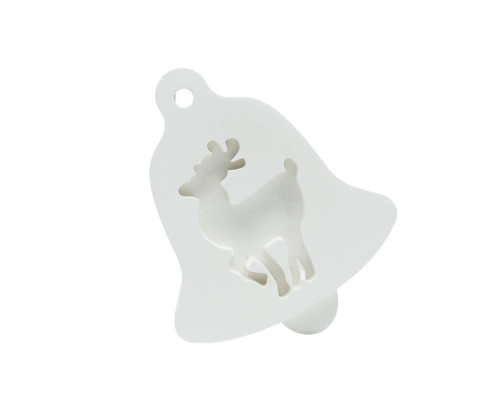 Pandantiv de Crăciun "Clopotel", gips, 9,5*8*1 cm CM*