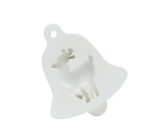 Pandantiv de Crăciun "Clopotel", gips, 9,5*8*1 cm CM*