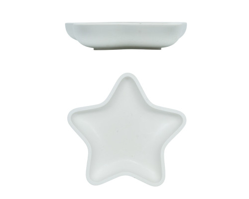 Подставка гипсовая "Звезда", 15*15*2,5 см CM*