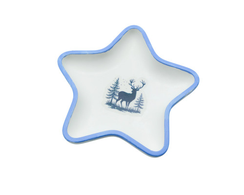 Set creatie suport "Steaua", gips, 15*15*2,5 cm + vopsele+ autocolant CM*