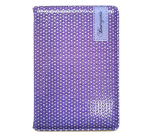 Carnet А5 80foi, matematica, piele eco cu perforații și sclipici, levănţică, 9202 (1/40)