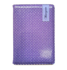 Carnet А5 80foi, matematica, piele eco cu perforații și sclipici, levănţică, 9202 (1/40)