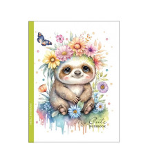 Блокнот B6 (128х165мм), 48 л, клетка, интегр. обложка, 23178 (10)