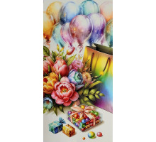 Plic felicitare pentru bani 168x84mm КВ 25-170 (10/300)