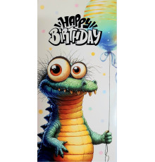 Plic felicitare pentru bani 168x84mm КВ 25-183 (10/300)