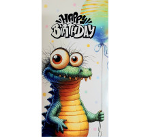 Конверт для денег поздравительный 168х84мм КВ 25-183 (10/300)