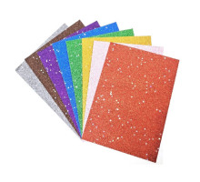 Картон цветной А4 8л. с глиттером и звездами, 250г/м, Mandarin GLP250-S-8 (120)