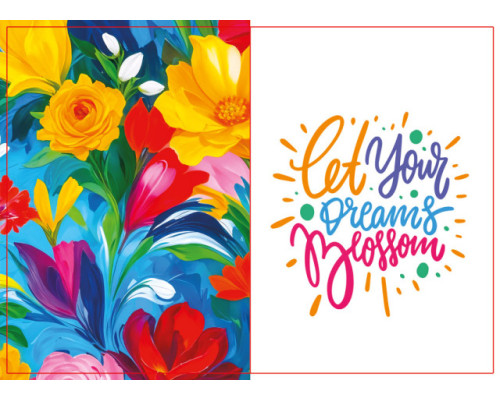 Felicitare cu plic, 70x100 mm, ЛВ 25-119 (10) (10/300)