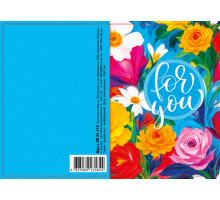 Felicitare cu plic, 70x100 mm, ЛВ 25-119 (10) (10/300)