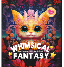 Carte de colorat 160x160 mm, 48 pag "Whimsical fantasy" 23378 (10)