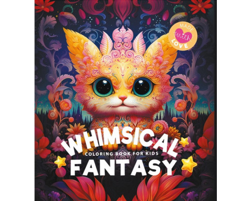 Раскраска 160х160 мм, 48 стр, "Whimsical fantasy" 23378 (10)