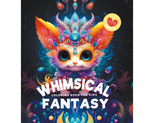 Раскраска 160х160 мм, 48 стр, "Whimsical fantasy" 23379 (10)