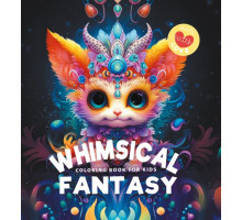 Раскраска 160х160 мм, 48 стр, "Whimsical fantasy" 23379 (10)