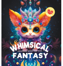 Carte de colorat 160x160 mm, 48 pag "Whimsical fantasy" 23379 (10)