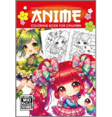 Carte de colorat A4, 16 pag "ANIME" 25194 (20)