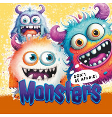 Раскраска 160х160 мм, 48 стр, "Monsters" 23388 (10)