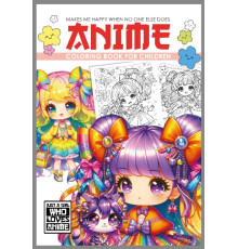 Carte de colorat A4, 16 pag "ANIME" 25198 (20)