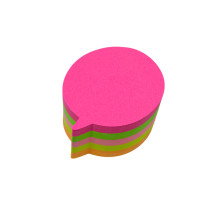 Бумага с липким слоем, круглая D-7см, 5цв. 375 л. (12)