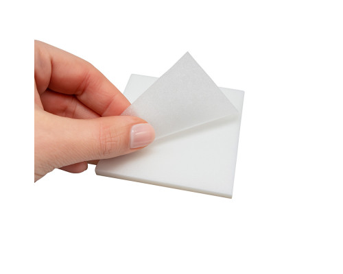 Бумага для заметок с липким слоем, прозрачная, 76x76mm 100л. (30)