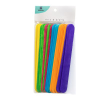 Bețisoare de numărat, plate, lemn, 200*24 mm. 6culori, 20 buc, (12)