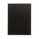Папка "на подпись" A4 с орнаметом черная (50)