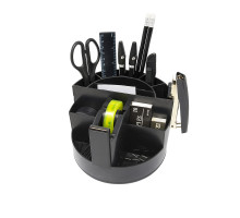 Набор офисный, 16 шт, цв. черный BM.6302-01 (24)