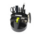Set de birou rotativ 16 piese, cul. neagra BM.6302-01 (24)