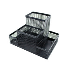 Organizator masa, 4 compartimente. 15*10*10сm, plasa metal negru (48)