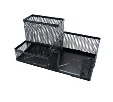Organizator masa, 3 compartimente. 20*10*10сm, plasa metal negru (48)